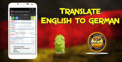 Translate English to German Affiche