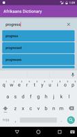 برنامه‌نما Afrikaans Dictionary Offline عکس از صفحه