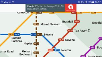 Singapore MRT Map screenshot 3