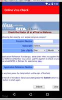 Visa Check Online captura de pantalla 2