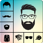 Man Face Editor App:Cool Beard,Hairstyle,Mustache-icoon