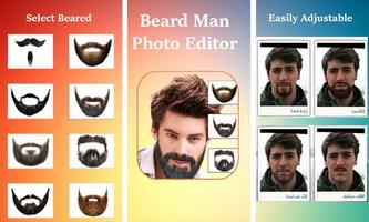 Man Face Editor App:Cool Beard,Hairstyle,Mustache 截图 1