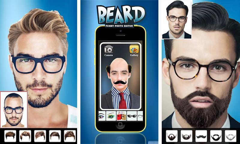 Man Face Editor App:Cool Beard,Hairstyle,Mustache APK do pobrania na  Androida