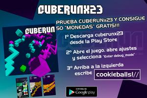 CubeRunx23 Cartaz