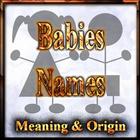 Baby Names Meaning & Origin ไอคอน