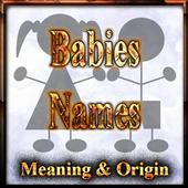 Baby Names Meaning &amp; Origin icon