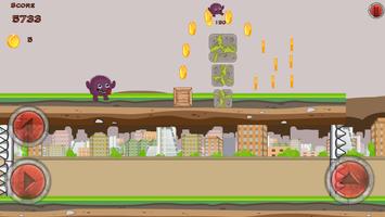 Crazy Monster City Run captura de pantalla 2