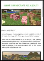 Guide for Minecraft Game capture d'écran 1