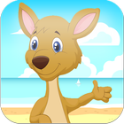 Kangaroo Beach Adventure icône