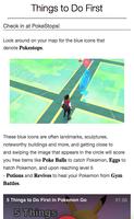 Guide For Pokemon Go PokeGuide capture d'écran 1