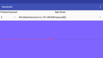 MacunDroid V2 Virtual Pitchben تصوير الشاشة 2