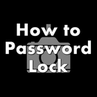 How to Password Lock icon