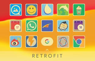 Retrofit Icon Pack capture d'écran 1