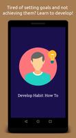 Develop Habit: How To Affiche