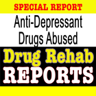 Anti-Depressant Drugs Abused أيقونة