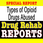 Types of Opioid Drugs Abused أيقونة