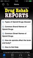 Poster Types of Opioid Drugs Abused