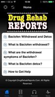 پوستر Baclofen Withdrawal and Detox