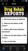 MS Contin Addiction & Abuse poster