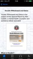 Vicodin Withdrawal & Detox capture d'écran 1