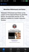 Metadate Withdrawal & Detox capture d'écran 1