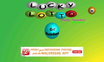 Lucky Lotto Daily Number captura de pantalla 2