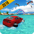 Water Surfer Car Race and Stunt: Floating Games APK