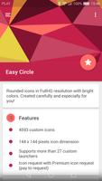 Easy Circle - icon pack تصوير الشاشة 3