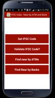 برنامه‌نما IFSC Codes + Bank/ATM Locator عکس از صفحه