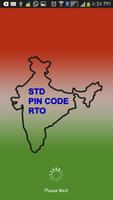 India Codes - (STD,PIN,RTO) পোস্টার