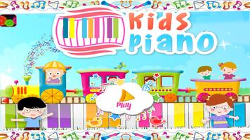 Kids Piano Musical Baby Piano Plakat