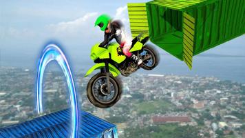 Real Motor Bike Racing Stunts On Impossible Tracks capture d'écran 3