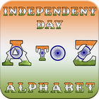 Indian Flag A to Z Alphabets 아이콘
