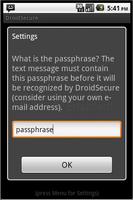 DroidSecure скриншот 1