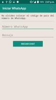 Start Chats WhatsApp capture d'écran 1