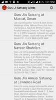 Guru Ji Satsang Alerts Ekran Görüntüsü 1