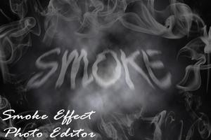 Smoke Effect Photo Maker Affiche