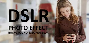 DSLR Camera Blur Background Effect