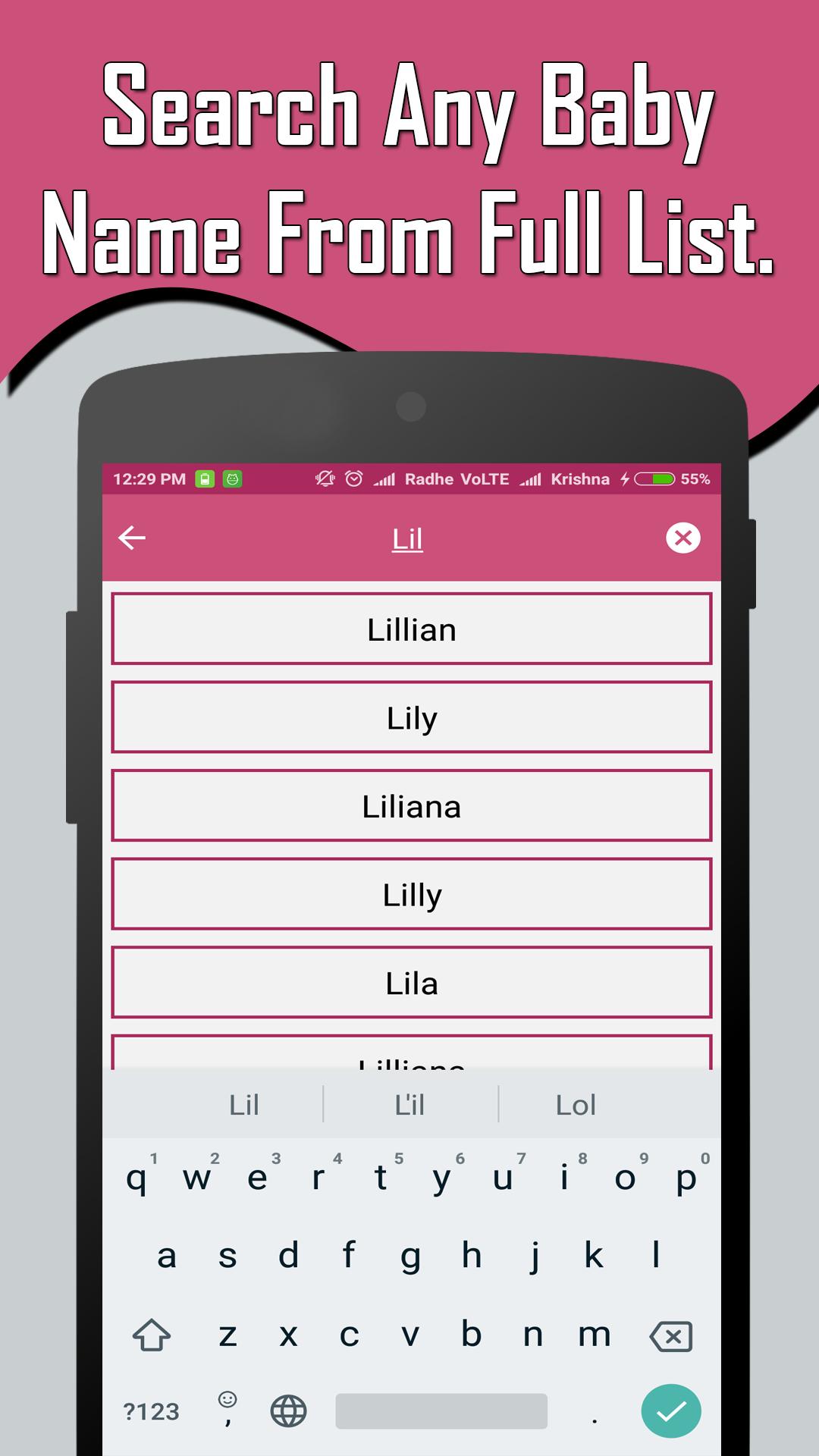 English Baby Girl Boy Names With Meaning For Android Apk Download