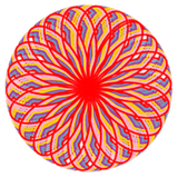 螺旋 - 畫一個 spirograph