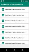 Bank Paper Question Bank Affiche