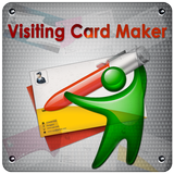 Organizador tarjeta de visita icono