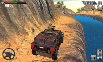 Truk Kargo Militer AS Mengemudi: Off-road Sopir screenshot 2