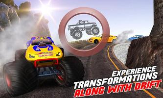 Car Transform Race: Extreme Off-road Drift Racing Affiche