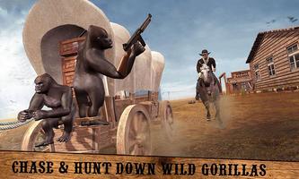 Angry Gorilla Cowboy Survival screenshot 1