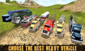 Transport Truck Driving Game capture d'écran 2