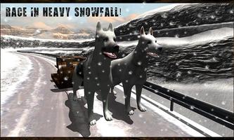 Neige Traîneau à chiens 3D capture d'écran 2