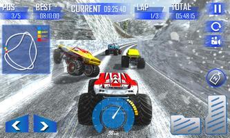 Snow Racing Monster Truck 17 скриншот 1
