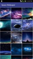 Space Wallpaper Affiche