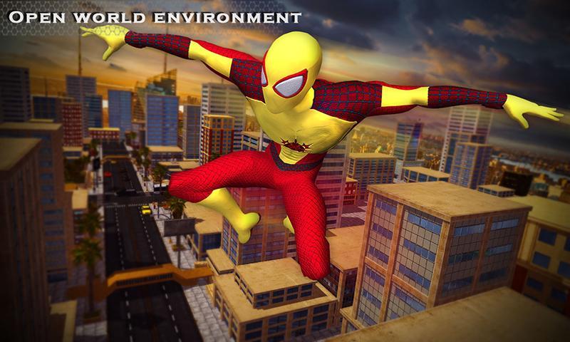 Super Spider Vs Mad City Mafia Strange Hero Game For Android